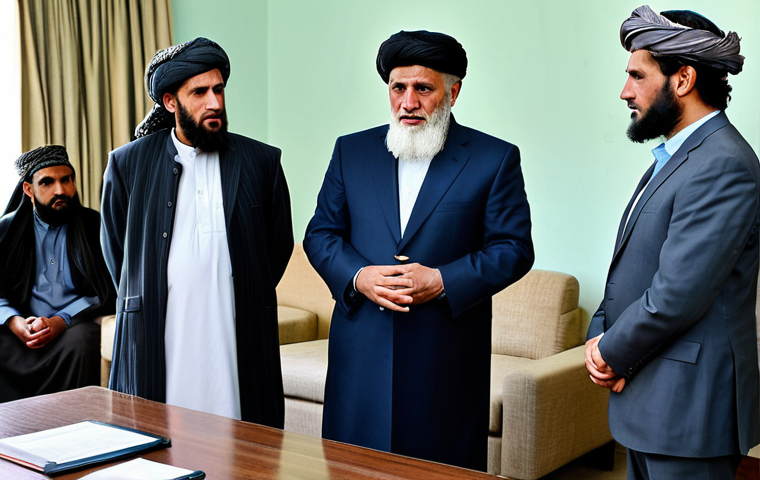 탈레반 정권과 국제사회 관계 - **

"A fully clothed, modest Afghan woman participating in a peaceful protest in Kabul, holding a si...