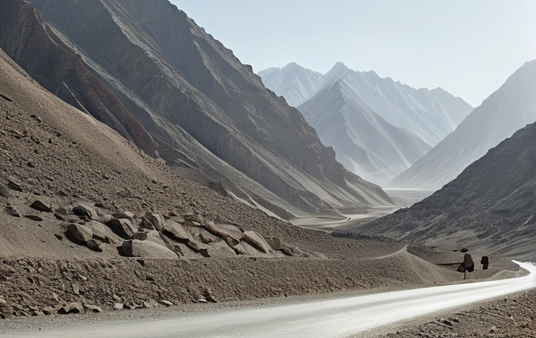 아프가니스탄 여행 금지 구역 - **Prompt:** "A vibrant, panoramic view of a bustling ancient city along the historic Silk Road in Af...